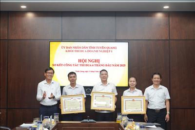 Khối Thi Đua Doanh Nghiệp I Tuyên Quang: Ghi Dấu Ấn Nổi Bật Trong 6 Tháng Đầu Năm 2025