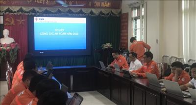 Sơ kết công tác an toàn 06 tháng đầu năm và phương hướng nhiệm vụ 06 tháng cuối năm 2022